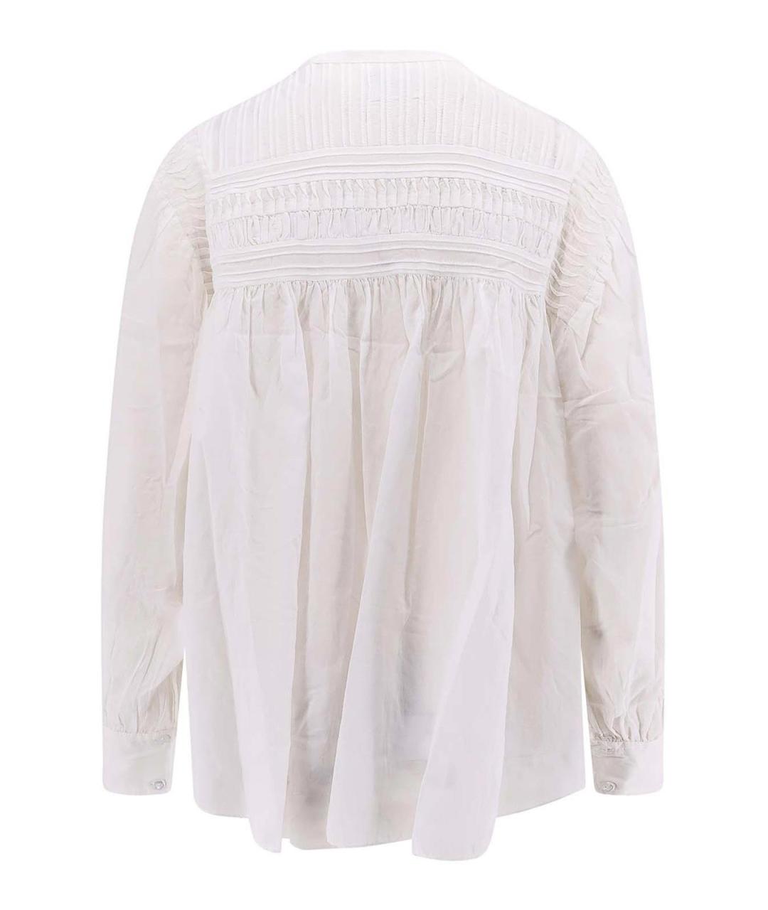 ISABEL MARANT Белая хлопковая рубашка, фото 2