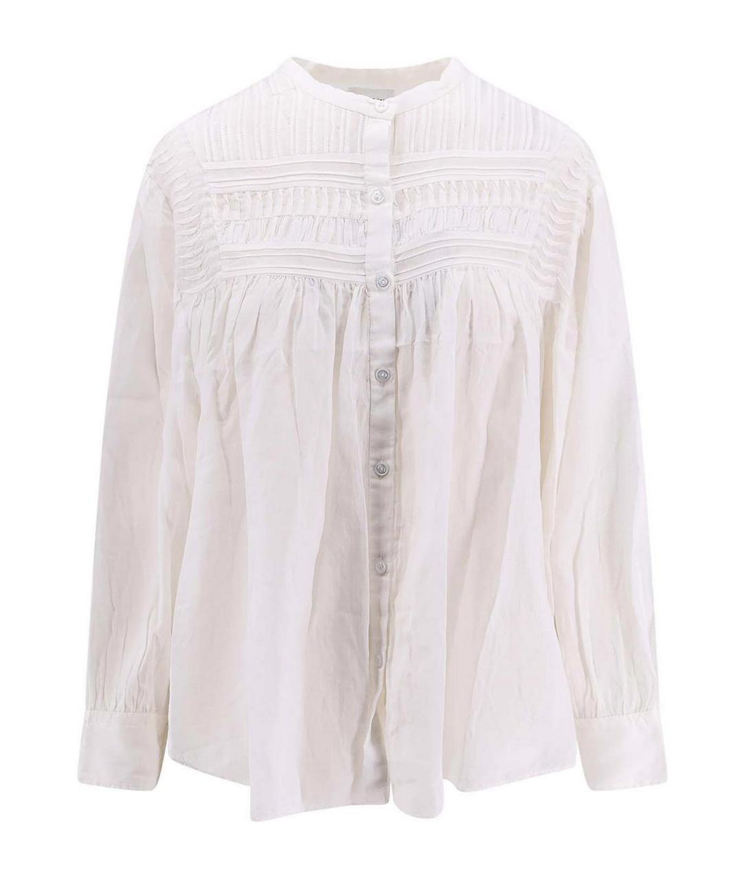 ISABEL MARANT Белая хлопковая рубашка, фото 1