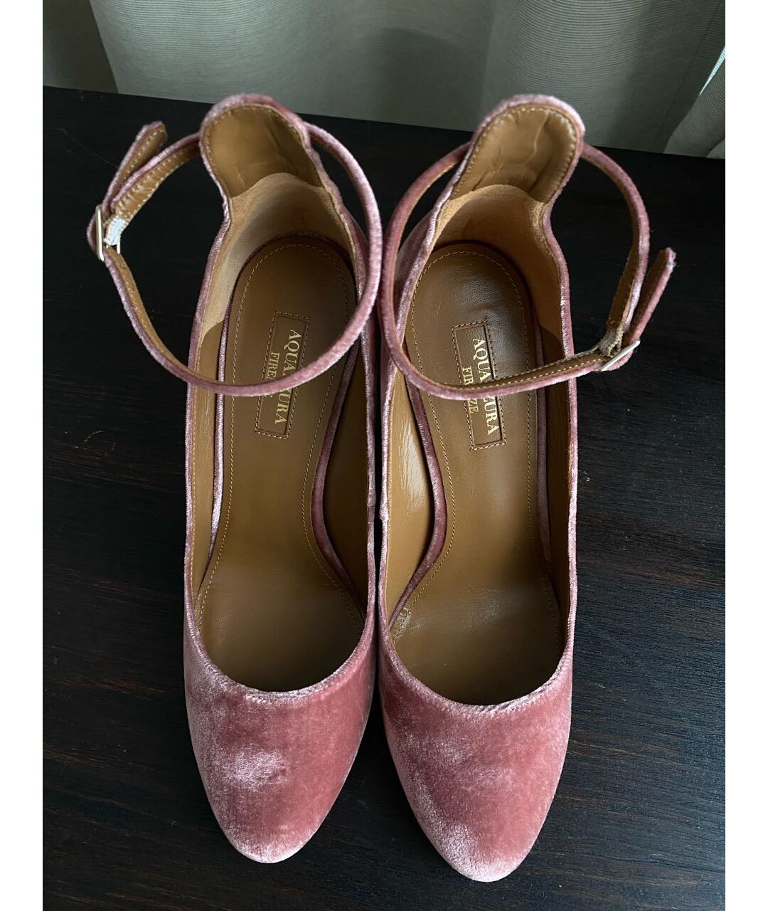AQUAZZURA Розовые туфли, фото 3