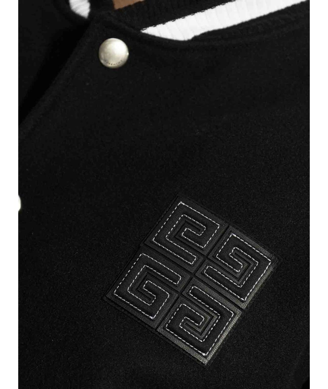 GIVENCHY Черная шерстяная куртка, фото 5