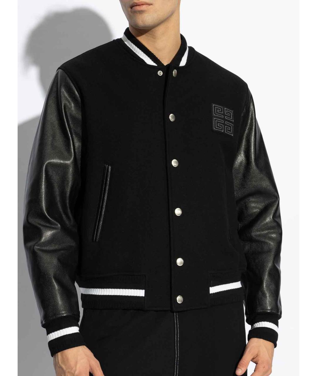 GIVENCHY Черная шерстяная куртка, фото 3