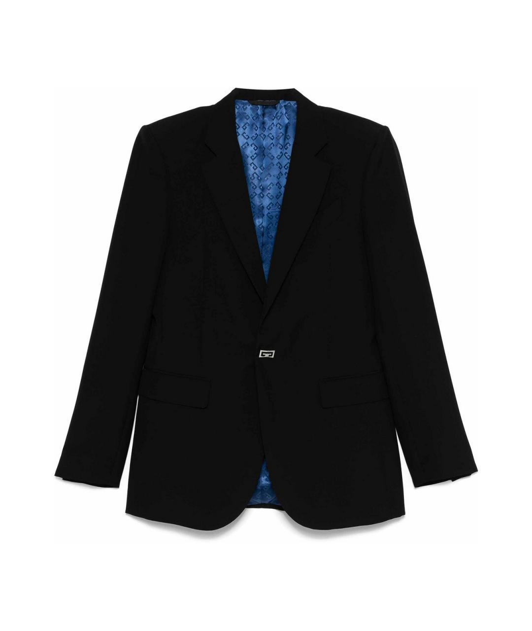 GIVENCHY Черный шерстяной пиджак, фото 1