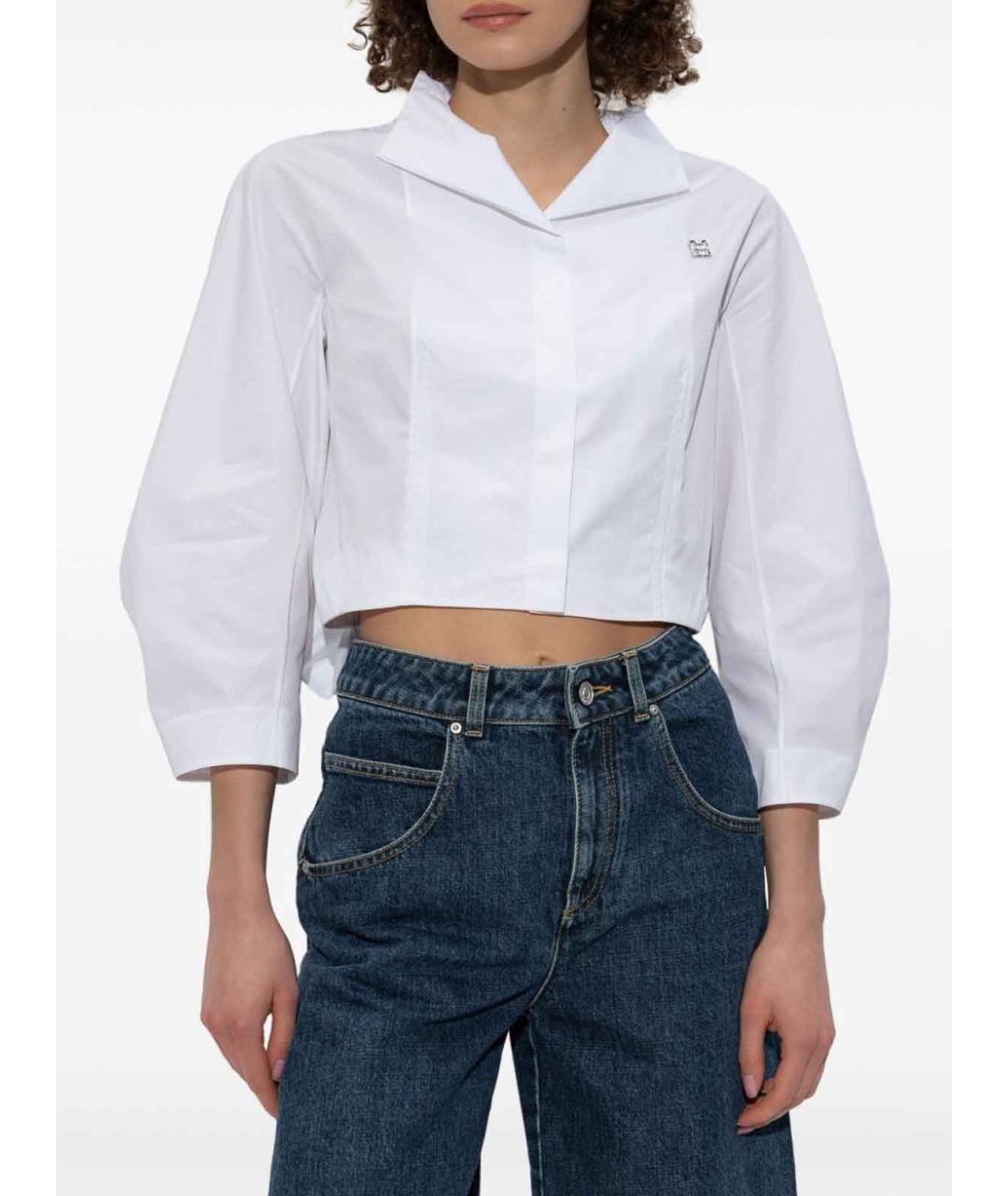 GIVENCHY Белая хлопковая рубашка, фото 4