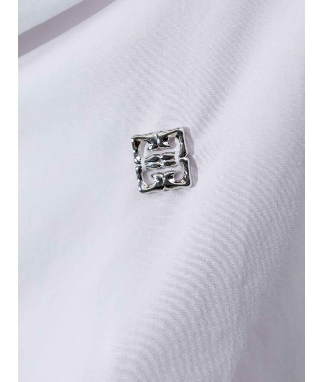 GIVENCHY Белая хлопковая рубашка, фото 2