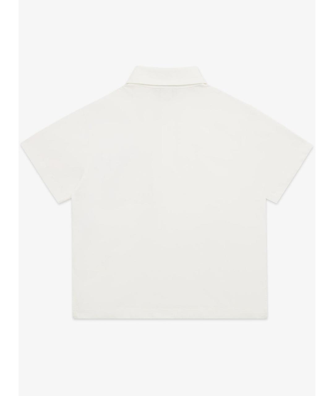 FENDI Белая хлопковая детская футболка, фото 2