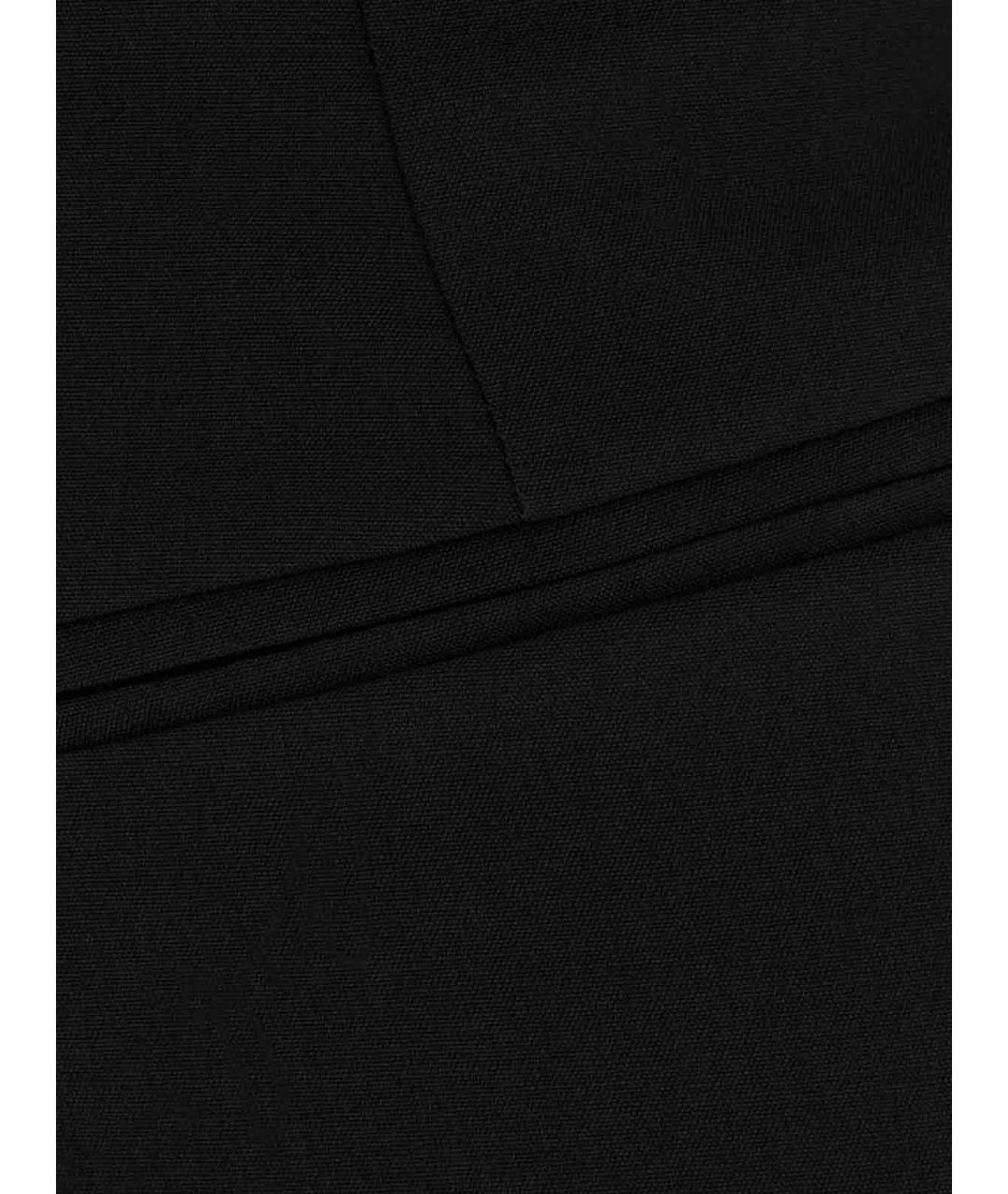 GIVENCHY Черные шерстяные повседневные брюки, фото 3