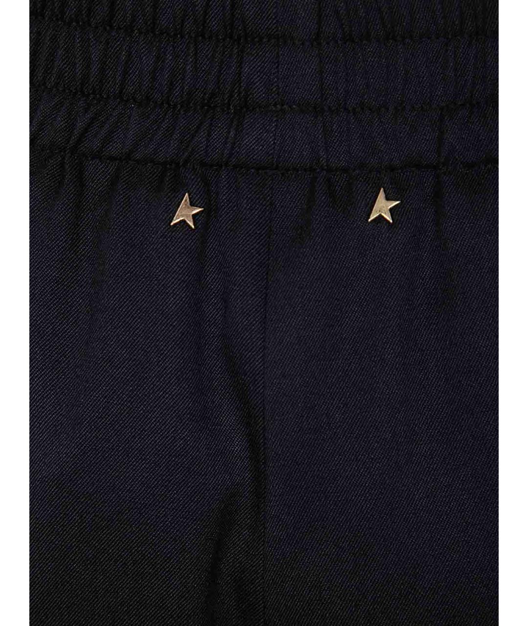 GOLDEN GOOSE Черные шерстяные спортивные брюки и шорты, фото 3