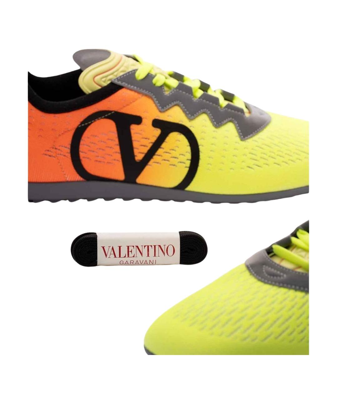 VALENTINO Мульти низкие кроссовки / кеды, фото 6