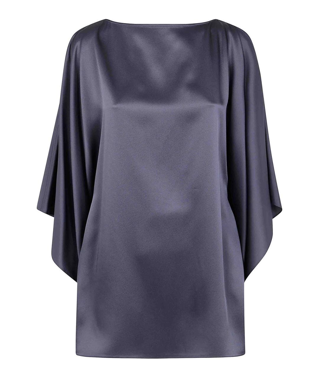 LANVIN Серая вискозная футболка, фото 1