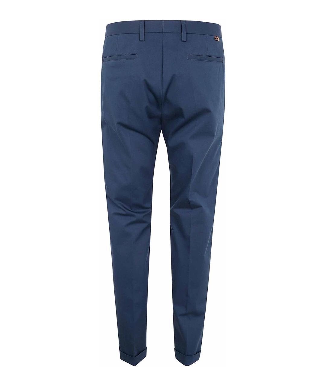 PAUL SMITH Мульти хлопковые повседневные брюки, фото 2