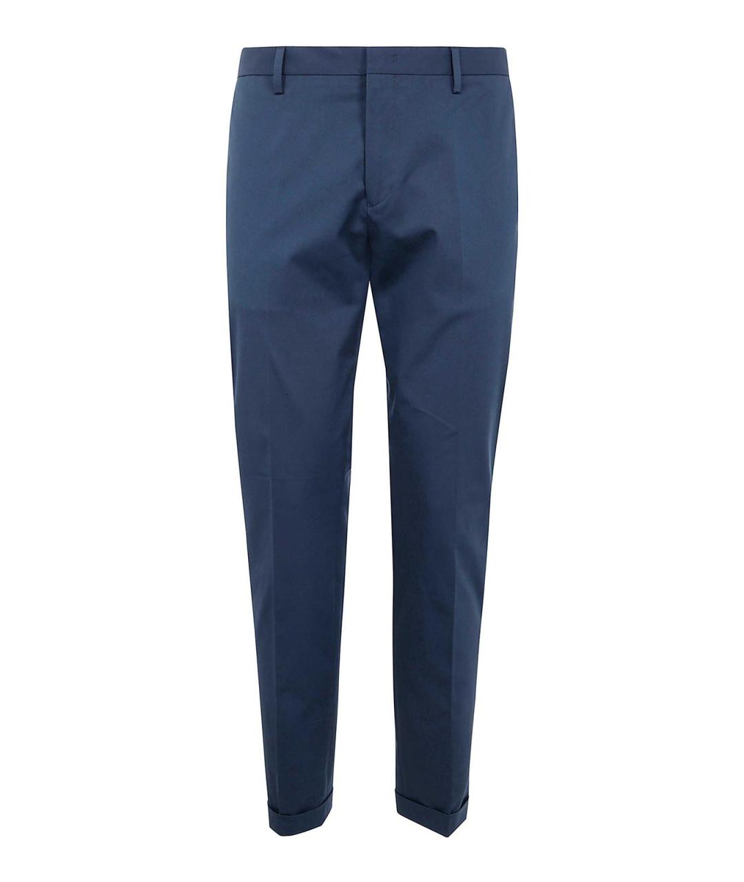 PAUL SMITH Мульти хлопковые повседневные брюки, фото 1