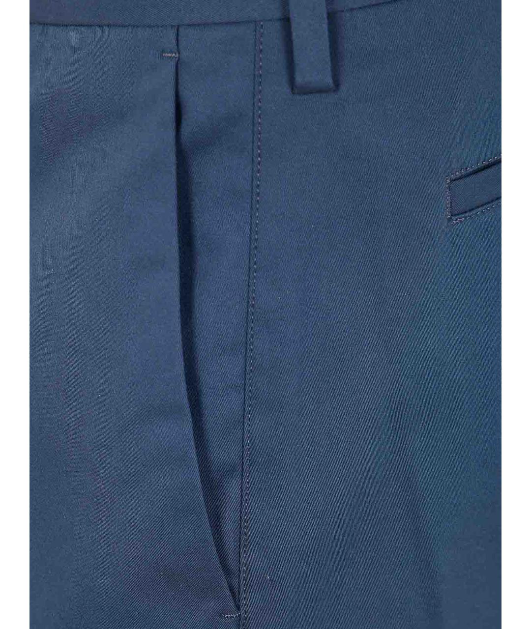 PAUL SMITH Мульти хлопковые повседневные брюки, фото 3