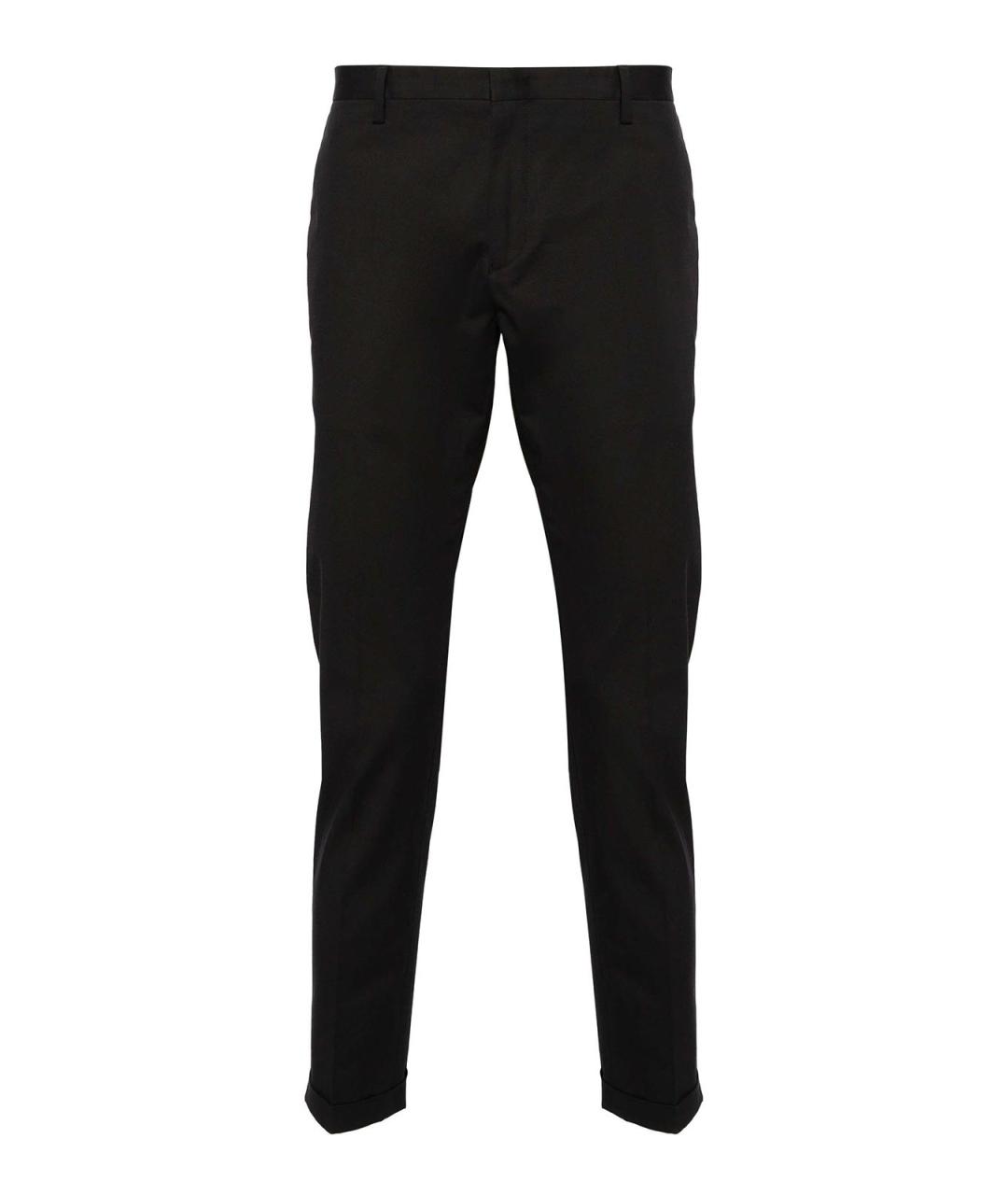 PAUL SMITH Синие хлопковые повседневные брюки, фото 1