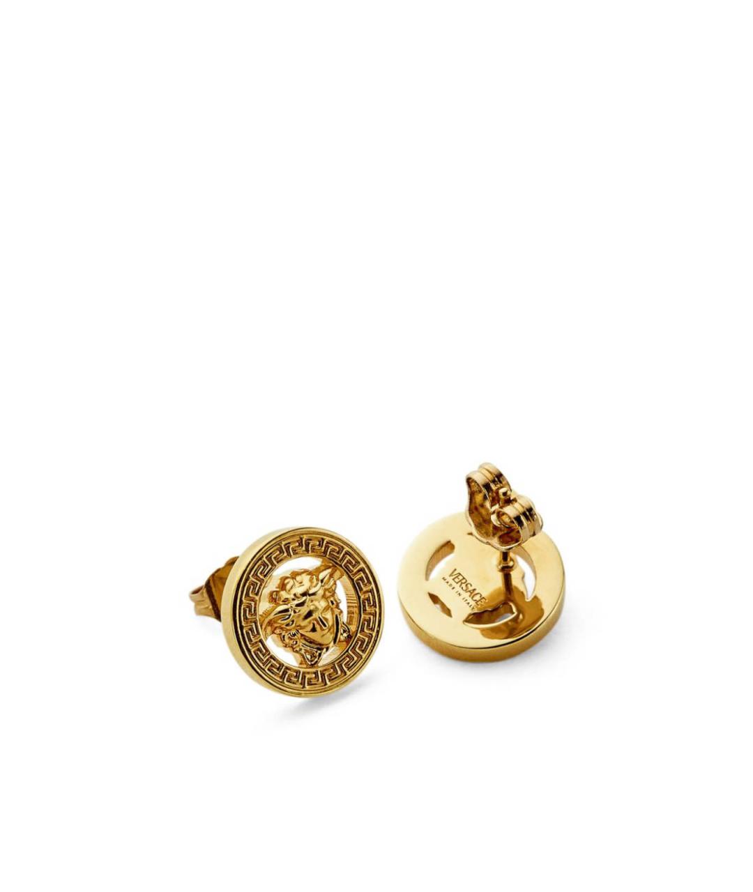 VERSACE Золотые серьги из желтого золота, фото 2
