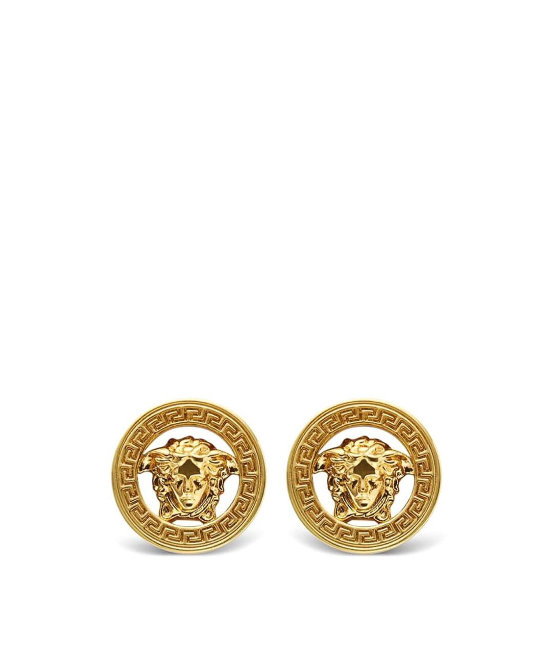 VERSACE Золотые серьги из желтого золота, фото 1