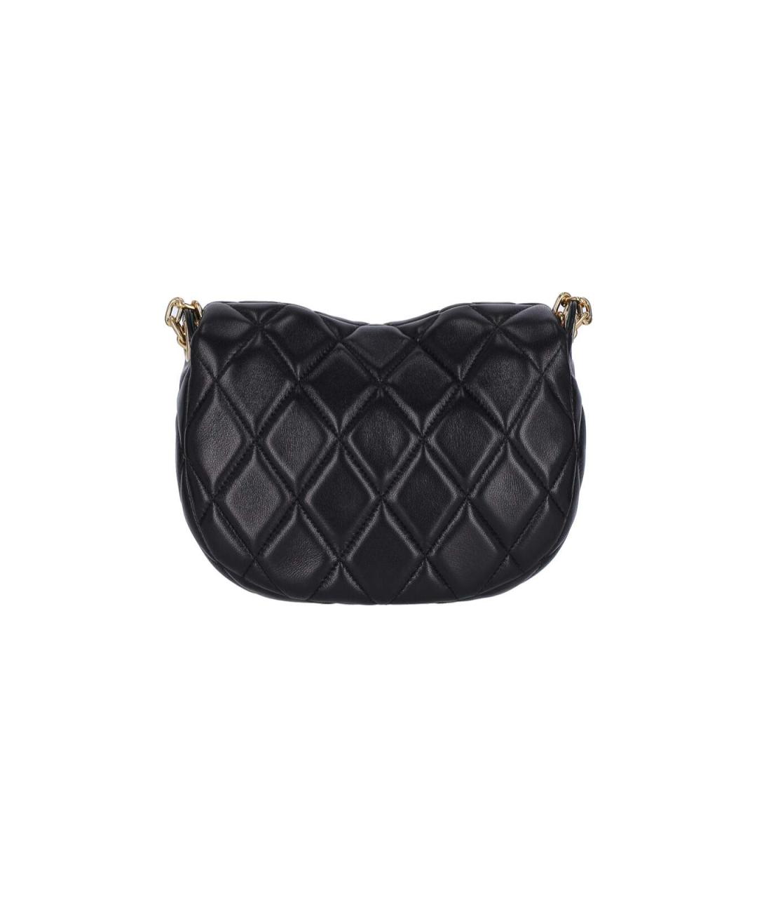 BURBERRY Черная кожаная сумка через плечо, фото 3