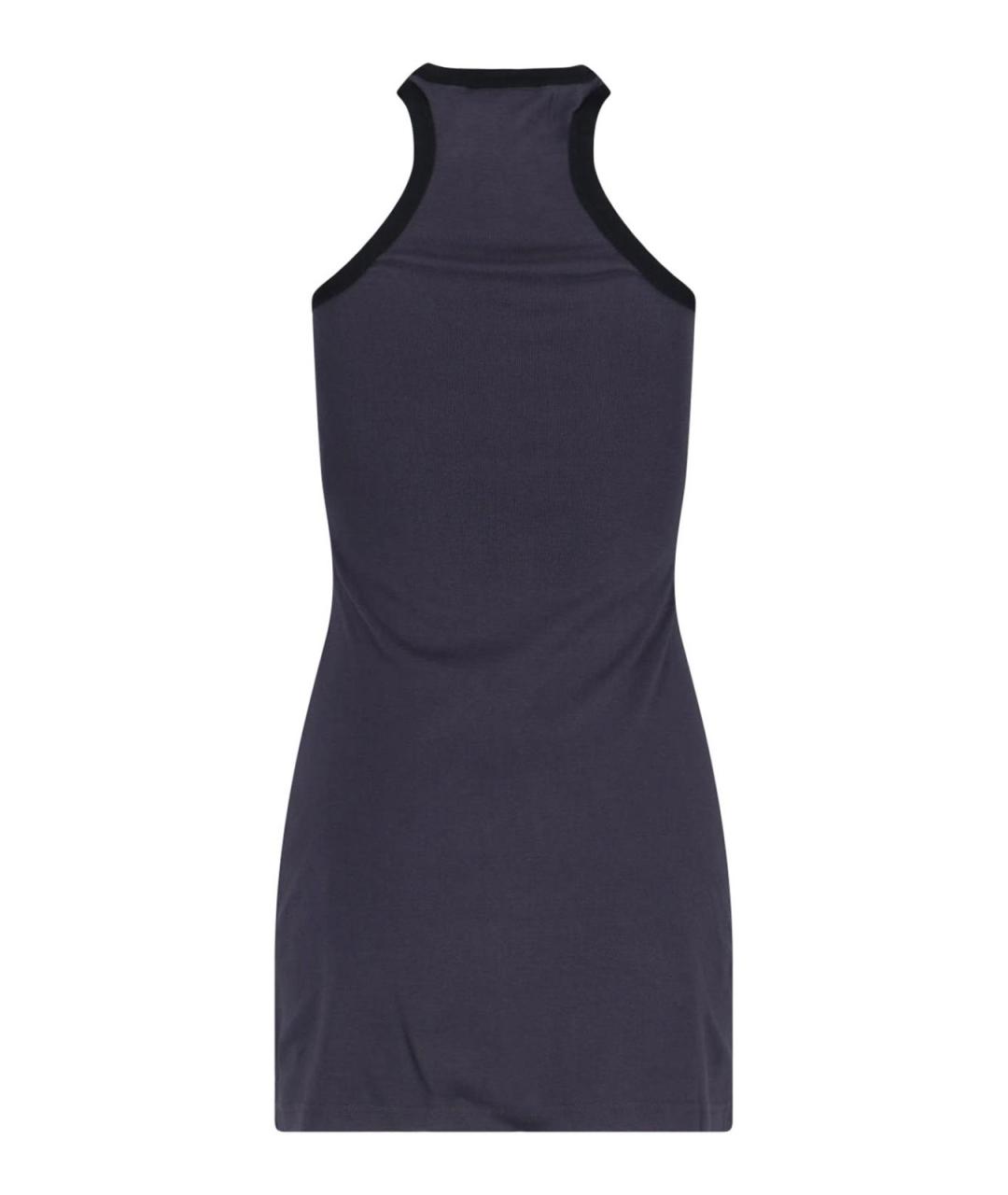 COURREGES Синее хлопковое повседневное платье, фото 2