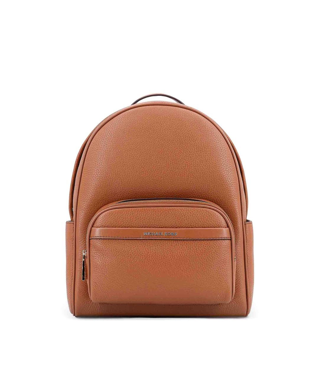MICHAEL KORS Коричневый кожаный рюкзак, фото 1