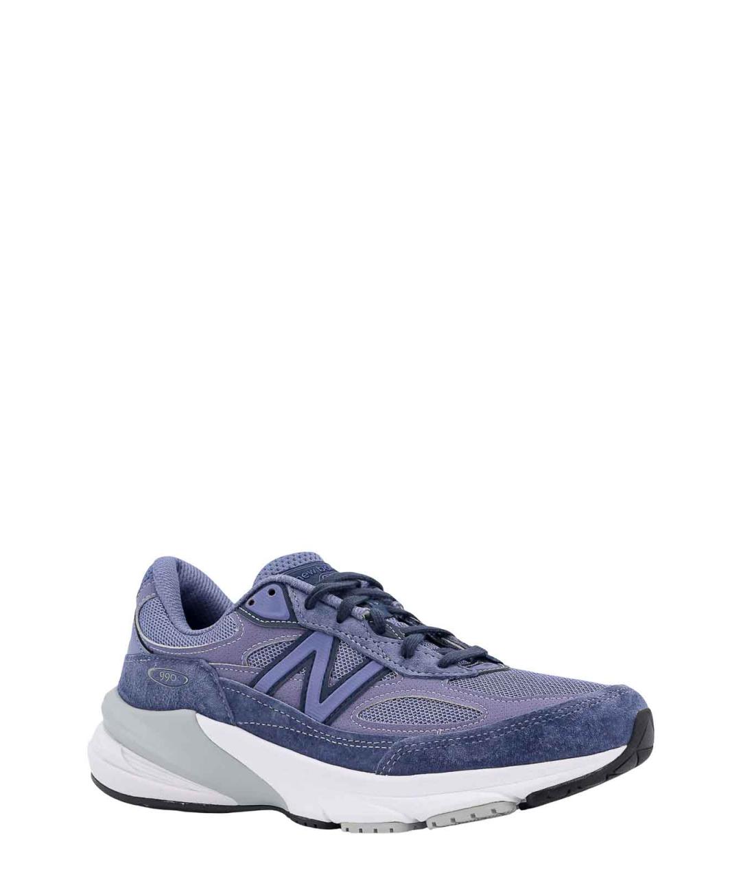 NEW BALANCE Фиолетовые замшевые туфли, фото 2