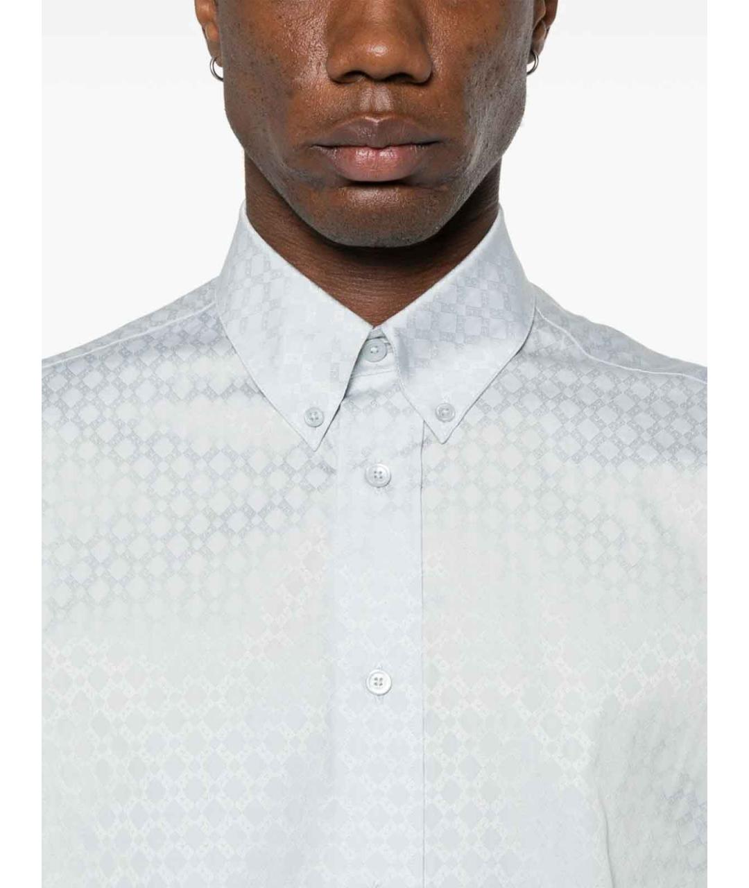 GIVENCHY Голубая кэжуал рубашка, фото 4