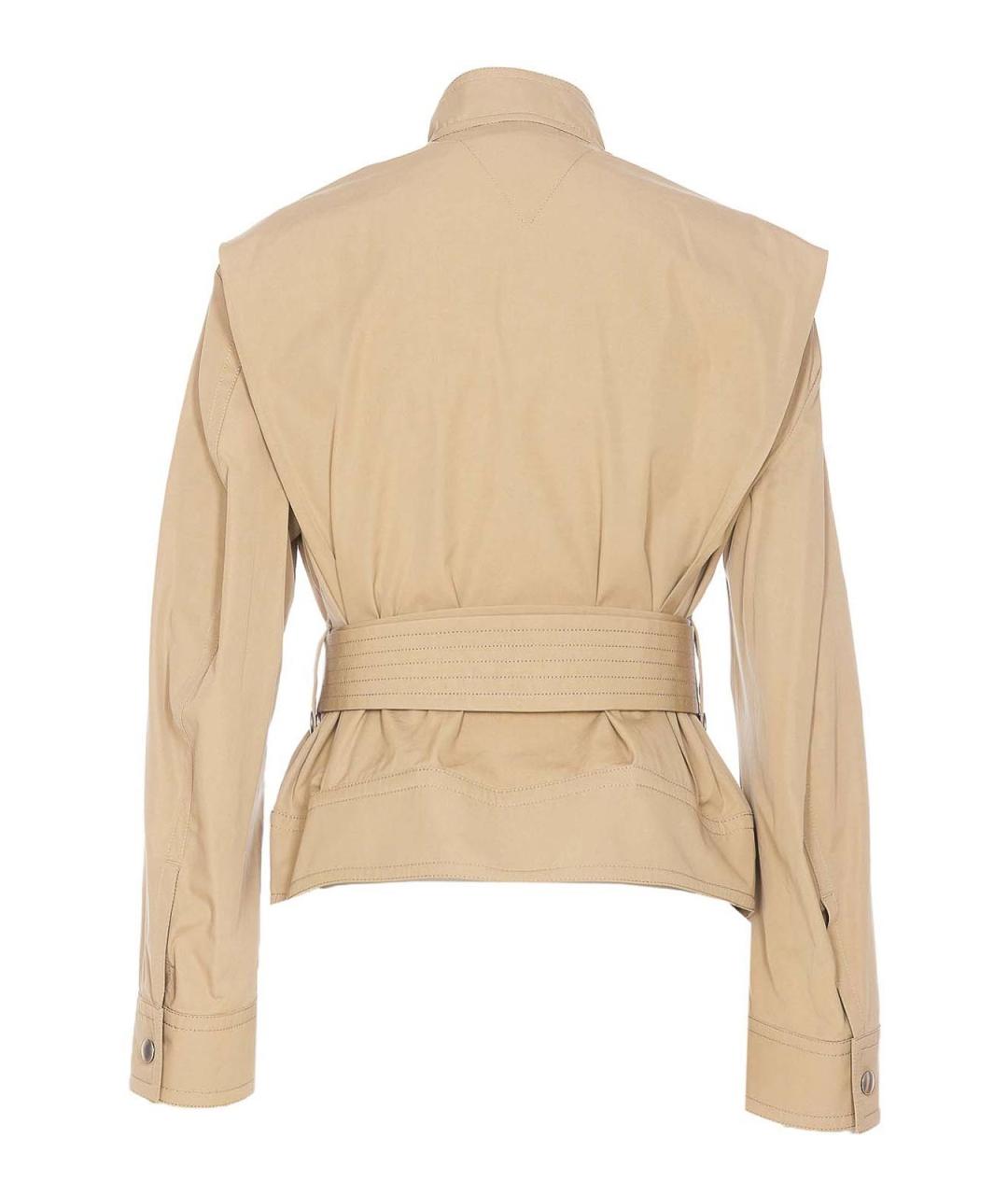 BOTTEGA VENETA Бежевая хлопковая куртка, фото 2