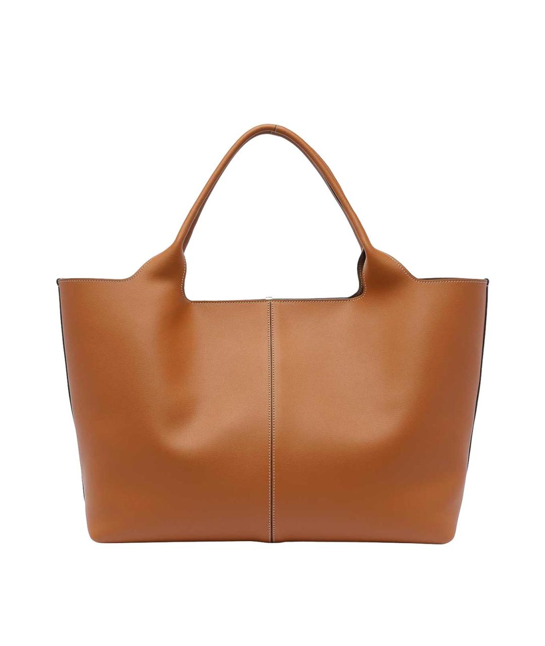 TOD'S Коричневая кожаная сумка через плечо, фото 3