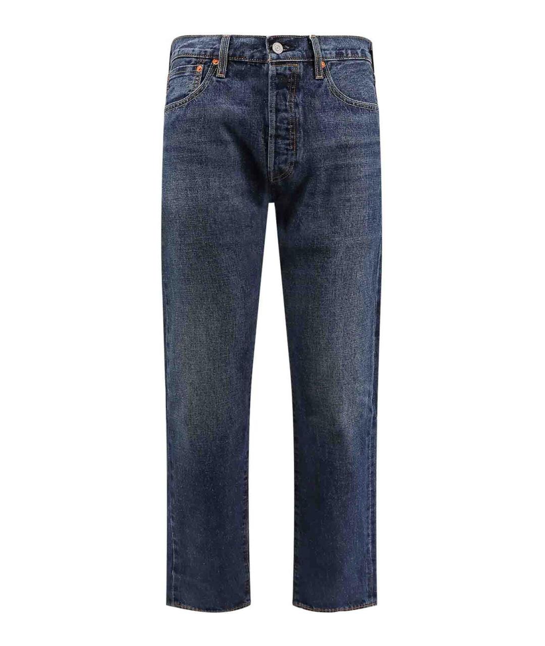 LEVI'S Синие хлопковые джинсы скинни, фото 1