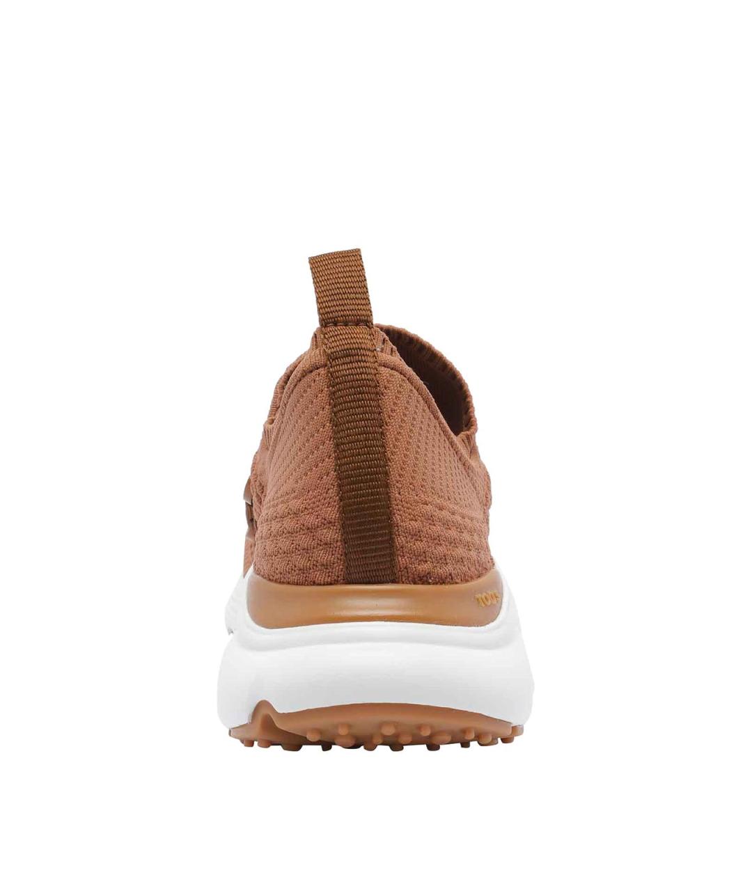 TOD'S Коричневые резиновые кроссовки, фото 4