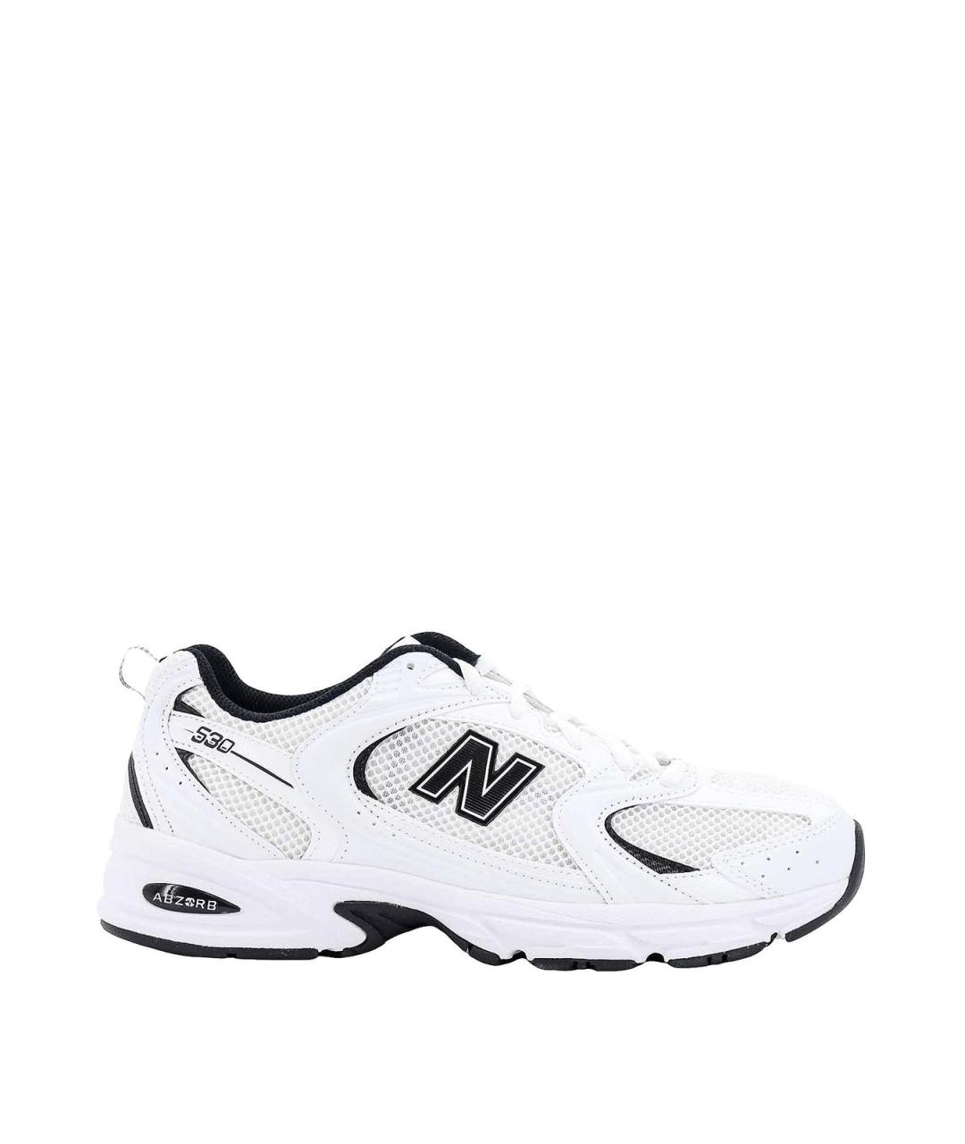 NEW BALANCE Белые кожаные туфли, фото 1