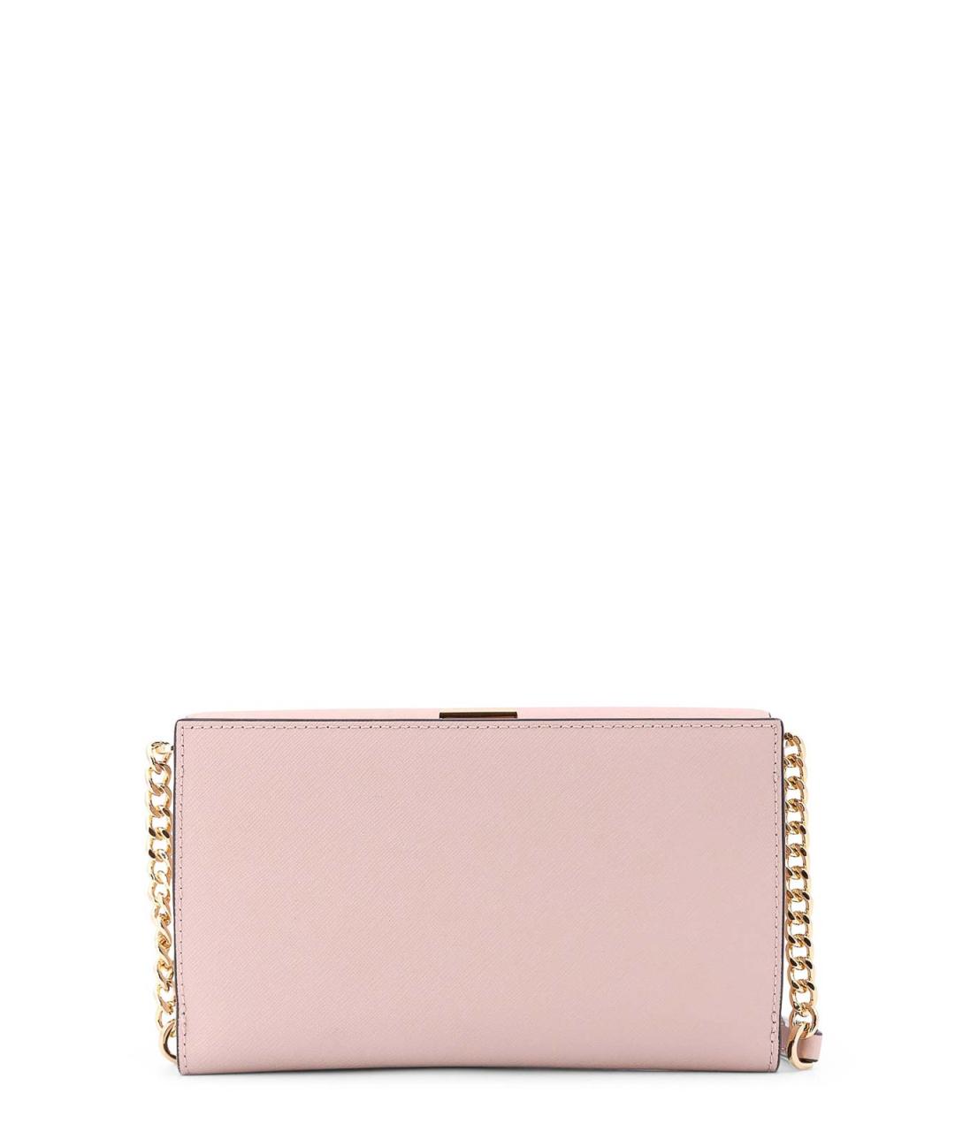 MICHAEL KORS Бежевая кожаная сумка через плечо, фото 2