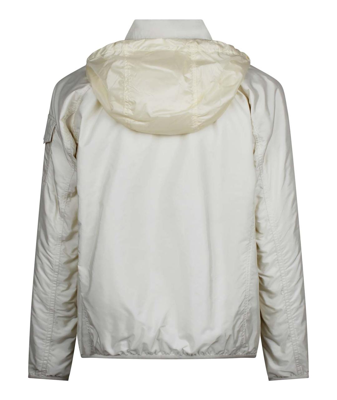 MONCLER Белая полиамидовая куртка, фото 2