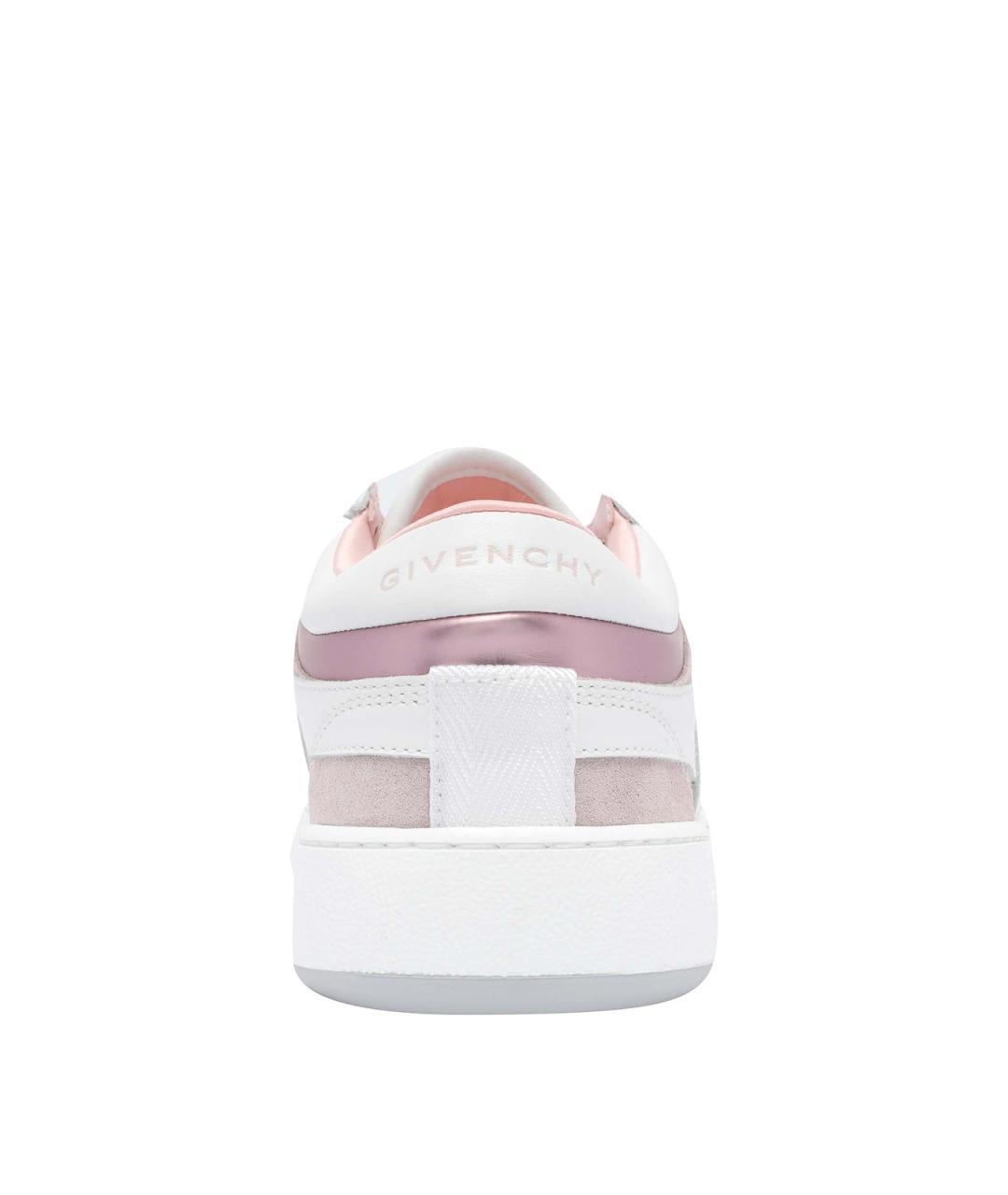 GIVENCHY Белые кожаные кеды, фото 4