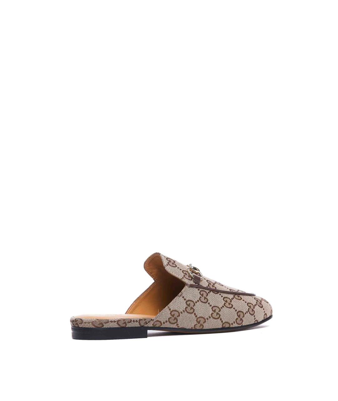 GUCCI Бежевые мюли, фото 2