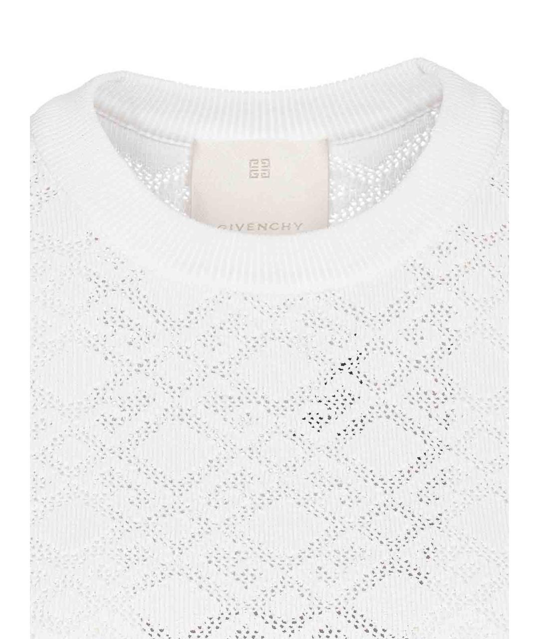 GIVENCHY Белая полиамидовая майка, фото 4