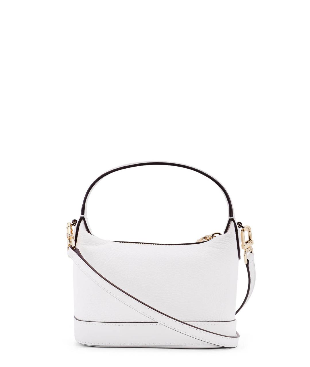MICHAEL KORS Белая кожаная сумка тоут, фото 2