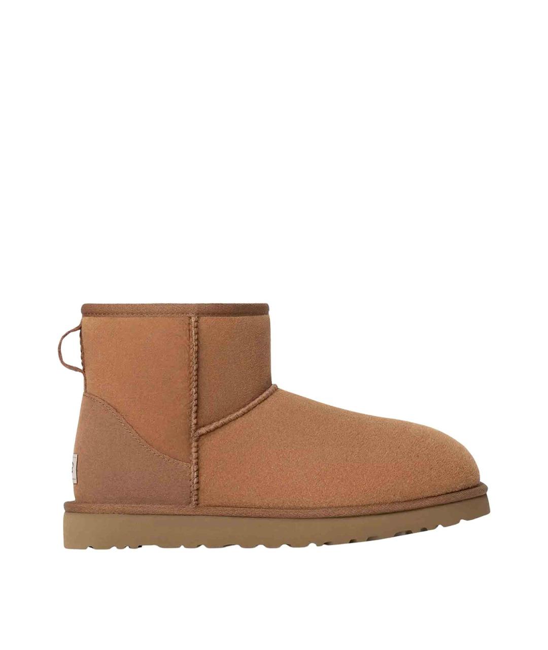 UGG Коричневые замшевые высокие ботинки, фото 1