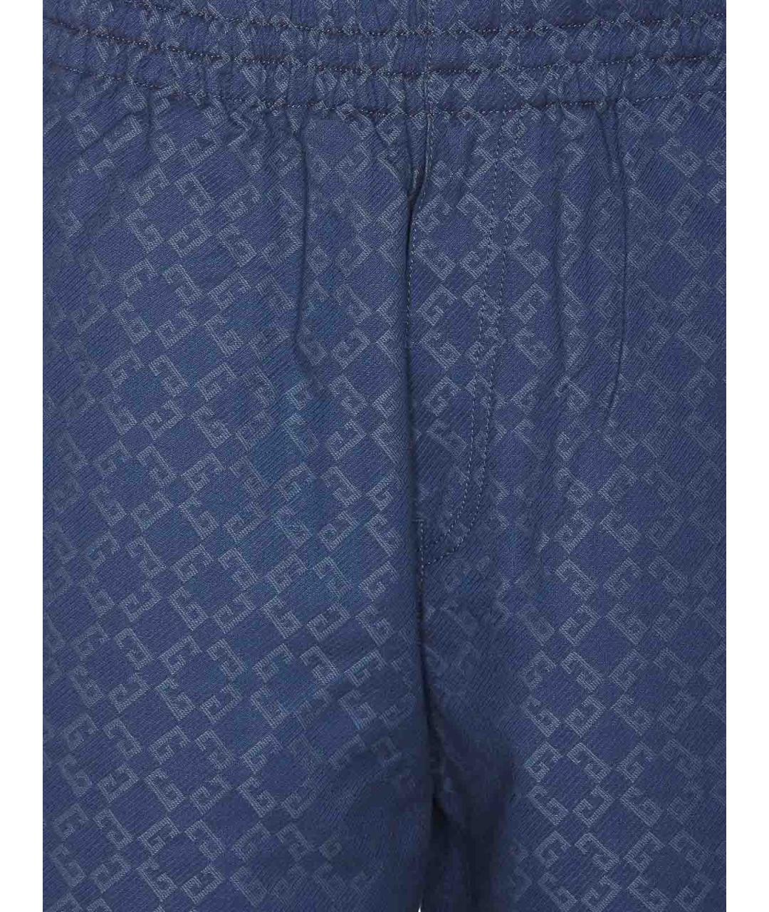 GIVENCHY Синие хлопковые шорты, фото 4