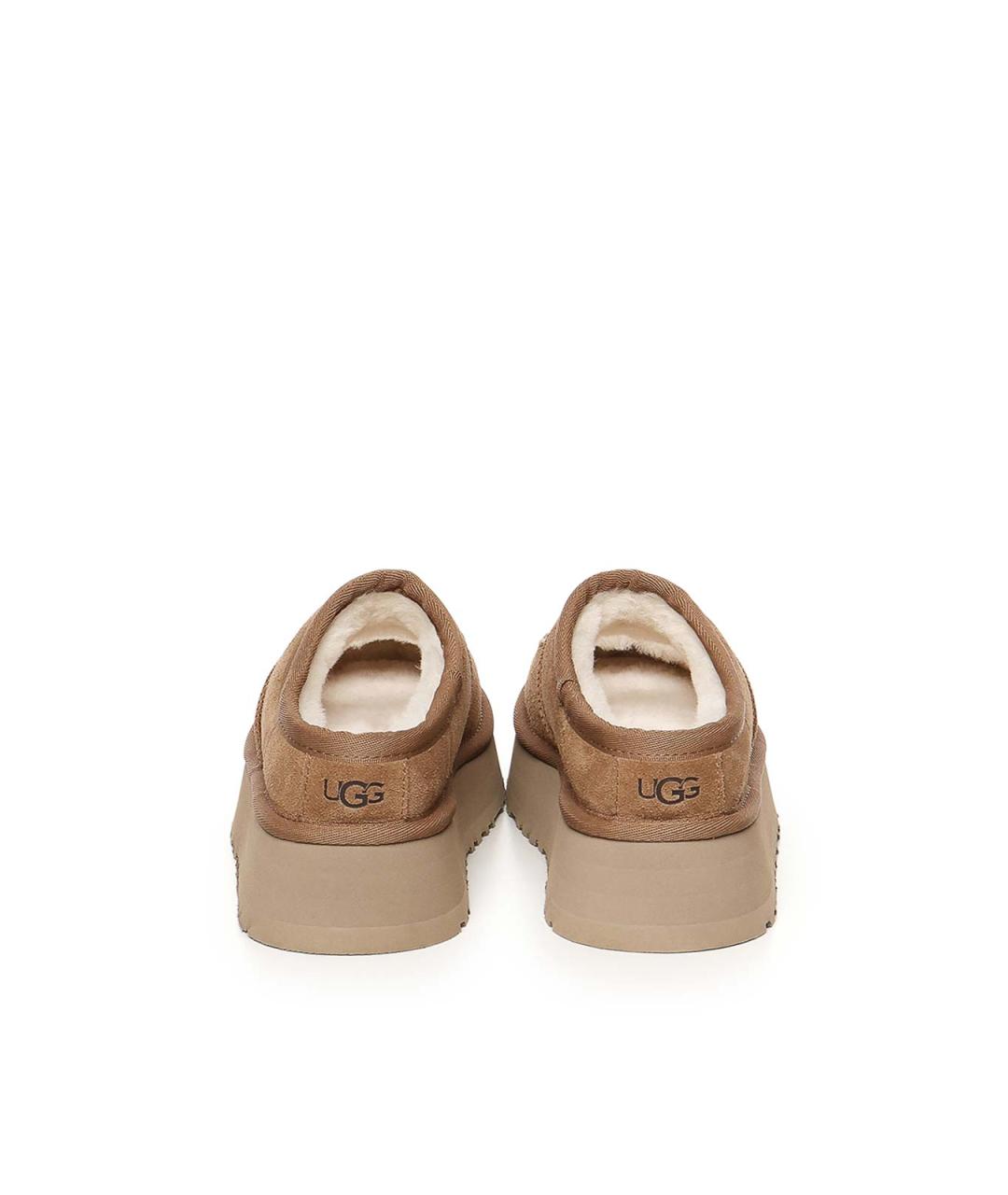 UGG Коричневые кожаные мюли, фото 2