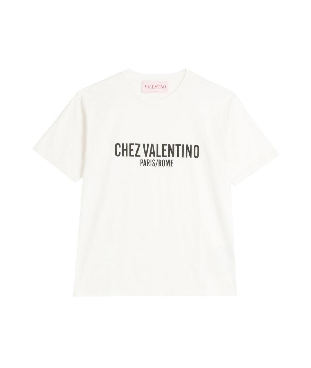 VALENTINO Белая футболка, фото 1