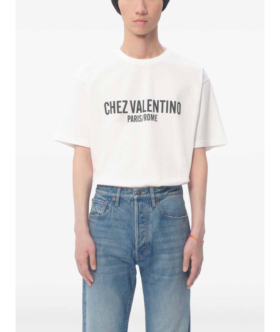 VALENTINO Белая футболка, фото 6
