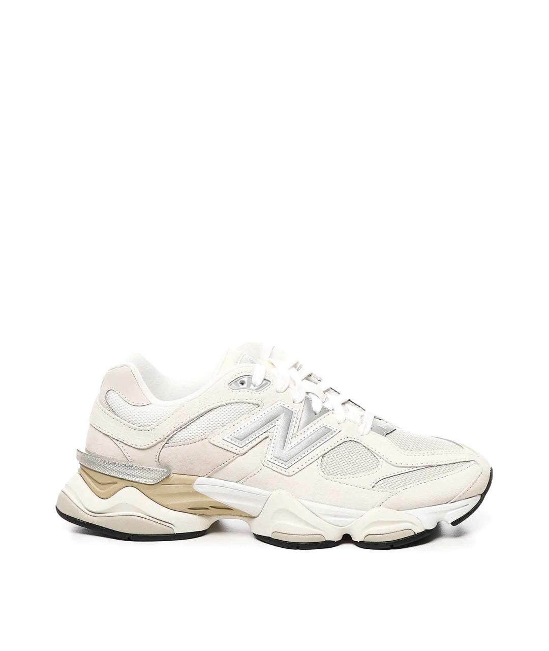 NEW BALANCE Бежевые замшевые кроссовки, фото 1
