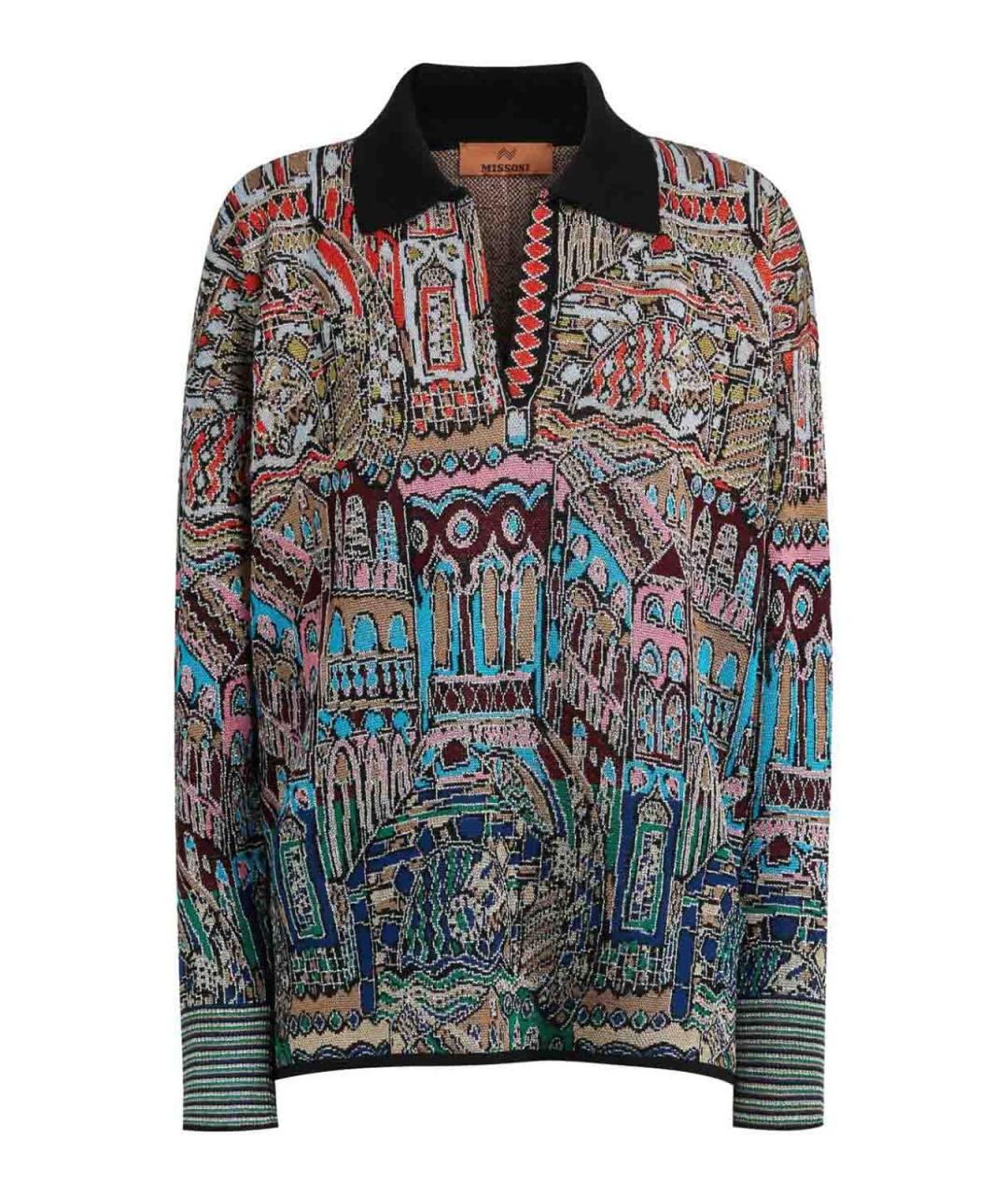 MISSONI Мульти шерстяной джемпер / свитер, фото 1