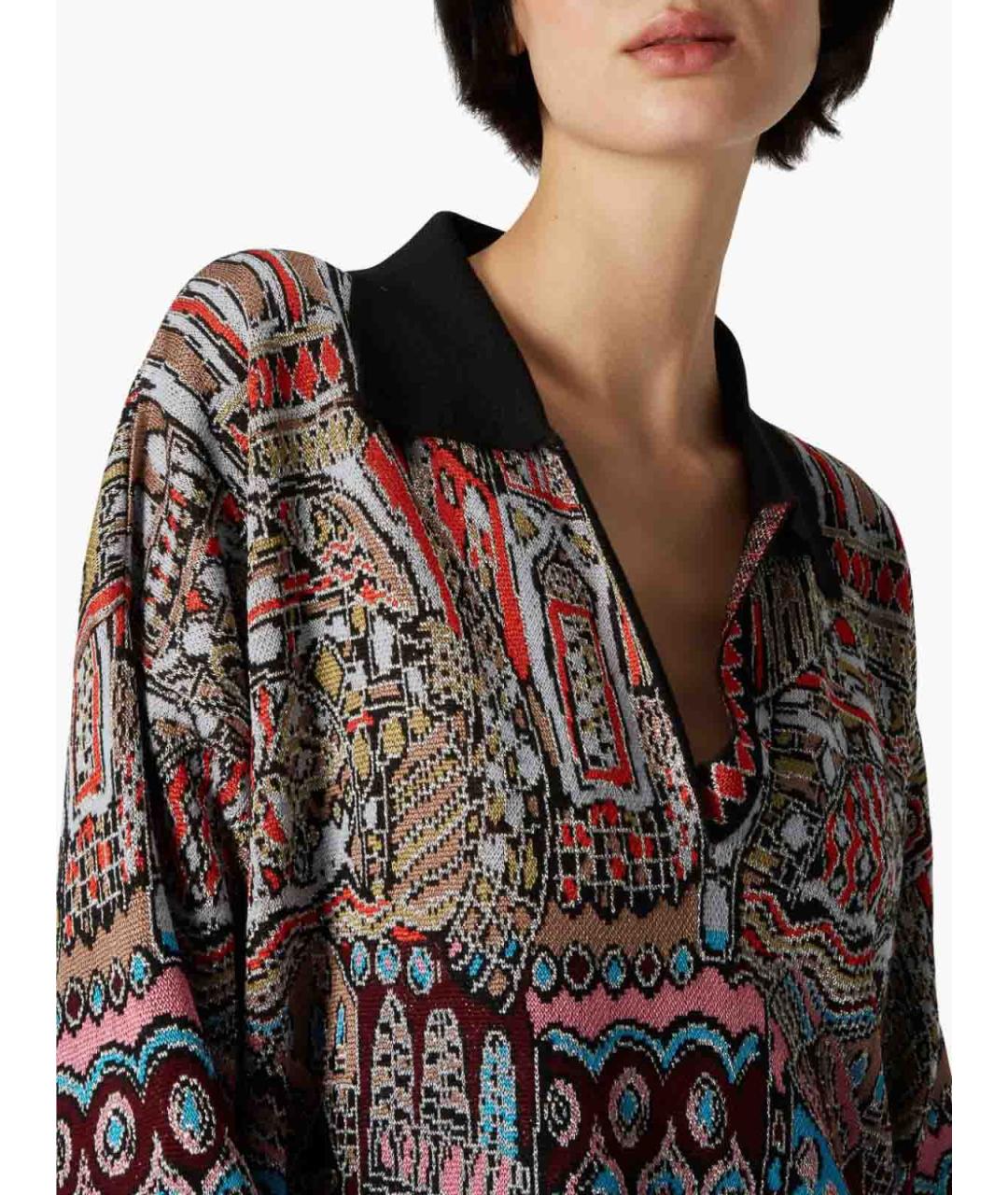 MISSONI Мульти шерстяной джемпер / свитер, фото 5
