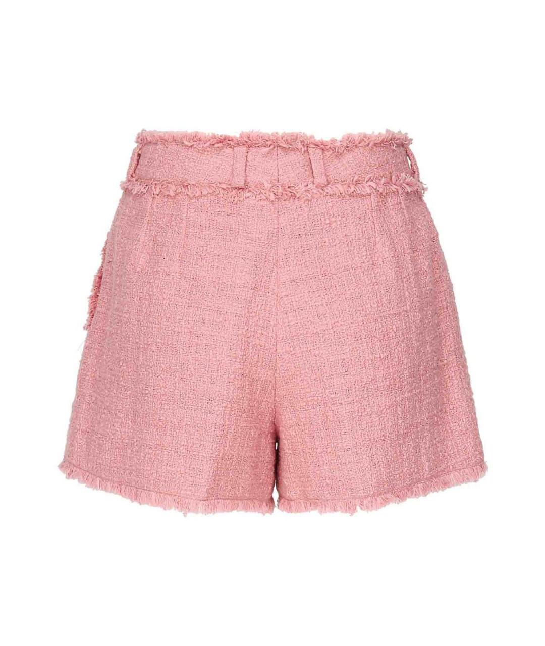 DOLCE&GABBANA Розовые хлопковые шорты, фото 2