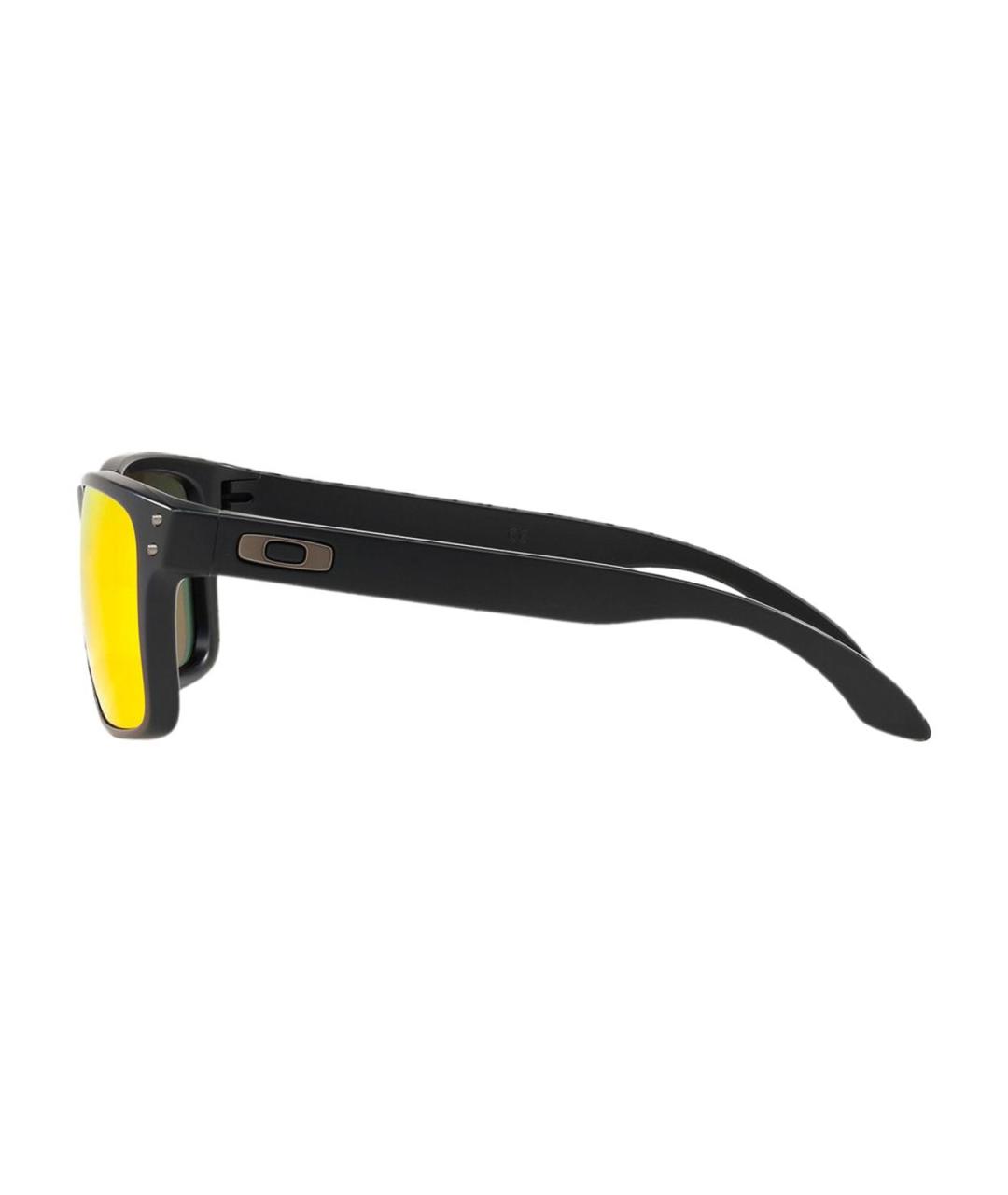 OAKLEY Черные пластиковые солнцезащитные очки, фото 3