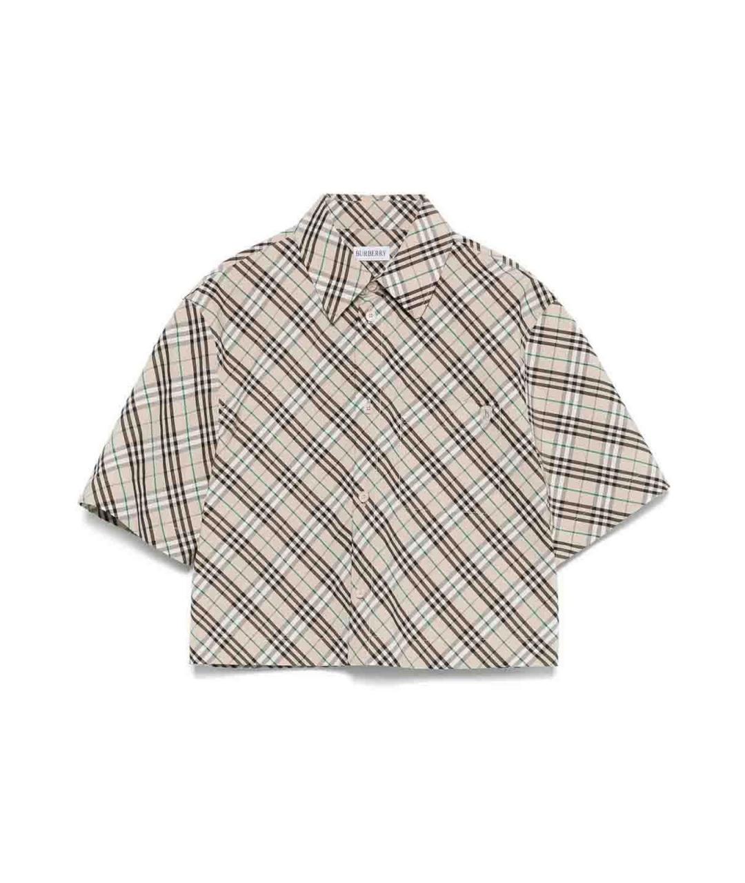BURBERRY Мульти рубашка, фото 1