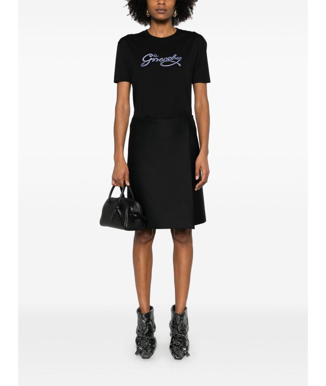 GIVENCHY Черная футболка, фото 5