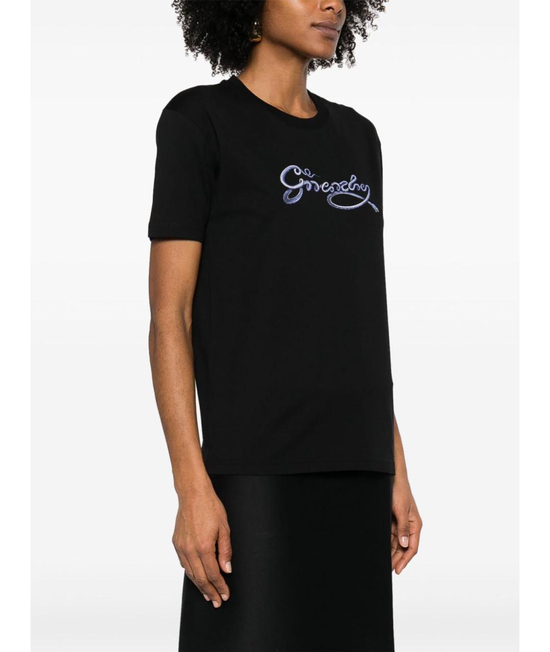 GIVENCHY Черная футболка, фото 4