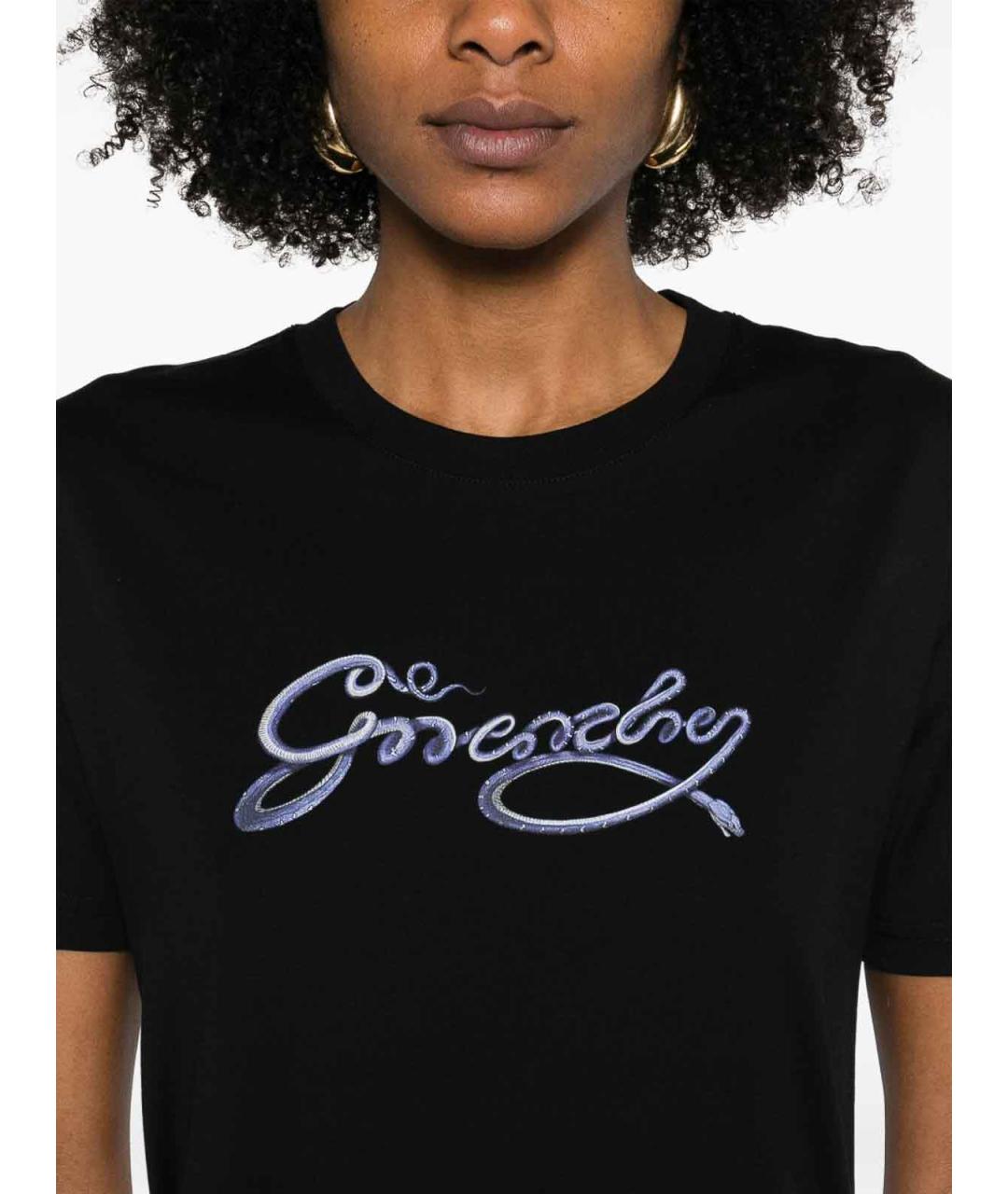 GIVENCHY Черная футболка, фото 2