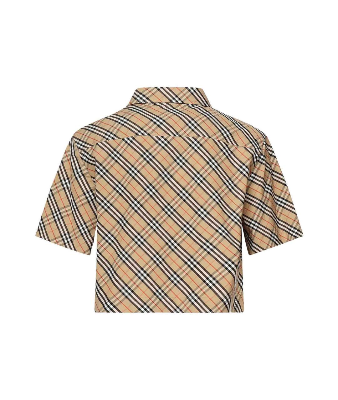 BURBERRY Мульти хлопковая рубашка, фото 2